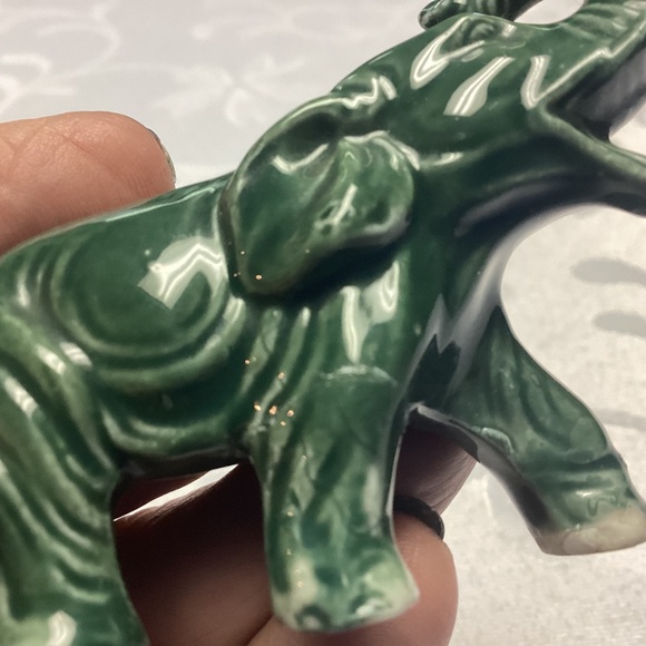 Elephant Statue Figurine Decorations JAPAN TRUNK UP LOT OF 5 - Picture 6 of 15